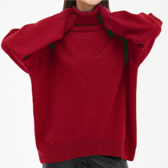 Modern Turtleneck Sweater for Women