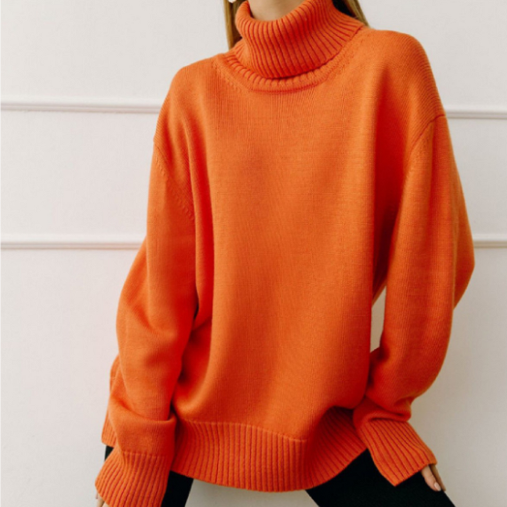 Modern Turtleneck Sweater for Women