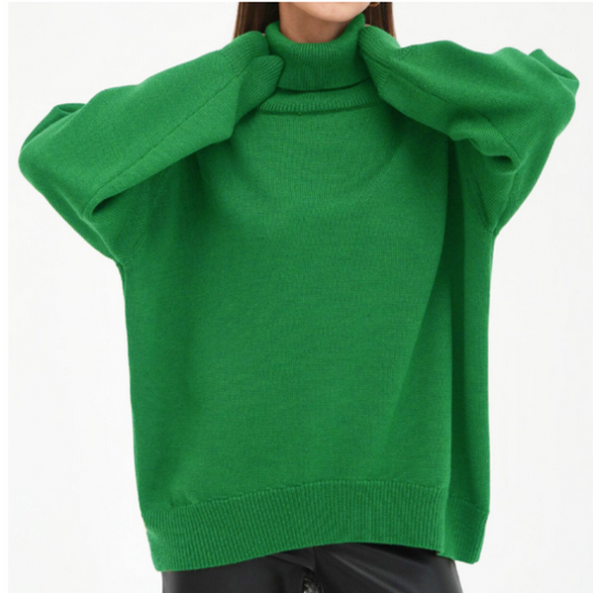 Modern Turtleneck Sweater for Women