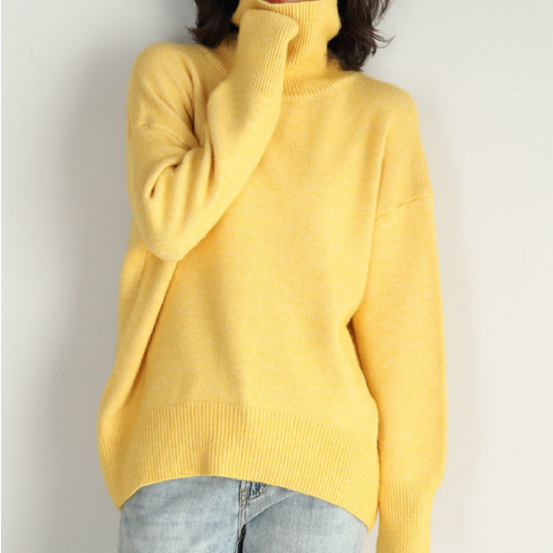 Modern Turtleneck Sweater for Women
