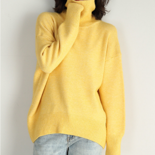 Modern Turtleneck Sweater for Women