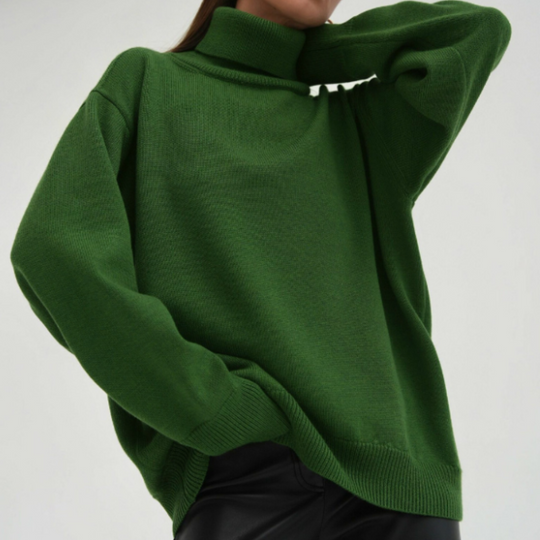 Modern Turtleneck Sweater for Women