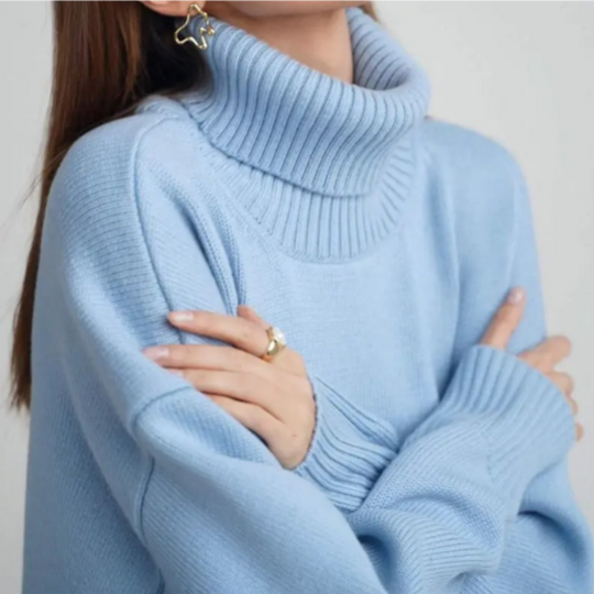 Modern Turtleneck Sweater for Women
