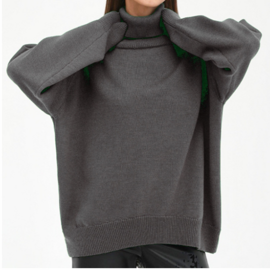 Modern Turtleneck Sweater for Women