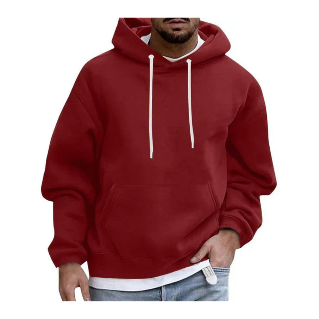 Oversized Hoodie for Men - Warm Casual Sweatshirt