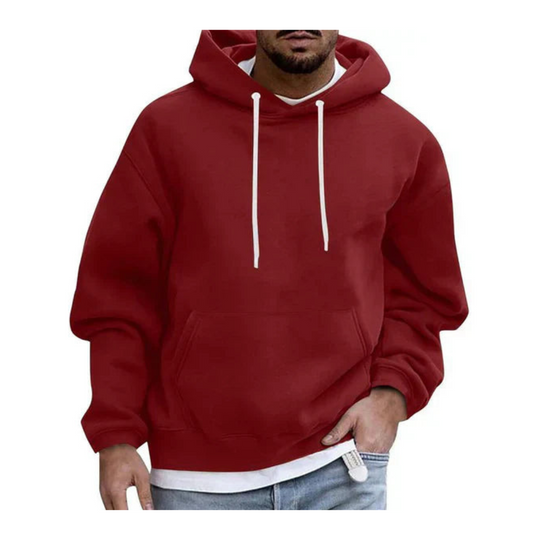 Oversized Hoodie for Men - Warm Casual Sweatshirt