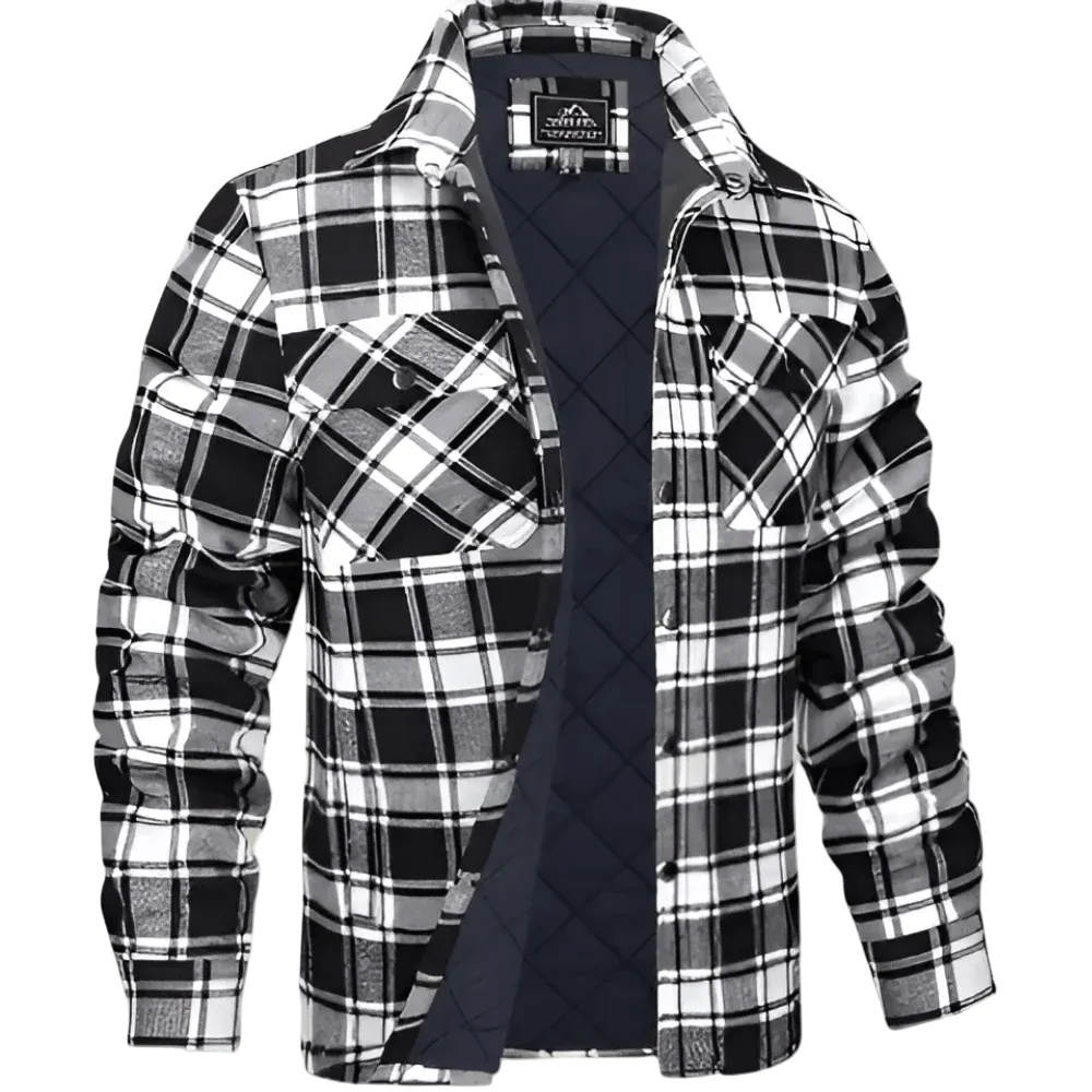 Quilted Men's Winter Jacket for Men