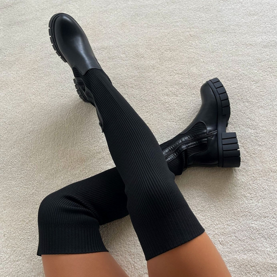 Philine | Bottines Chaussette Hautes