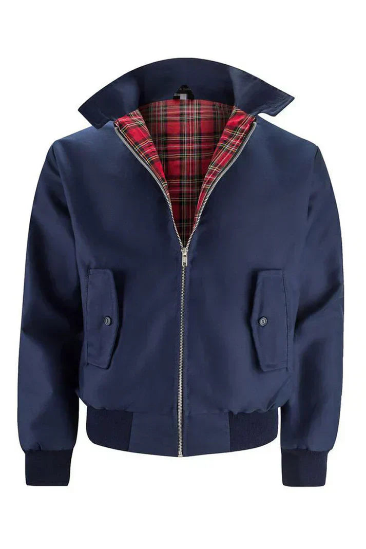 Retro Harrington Bomber Jacket for Men
