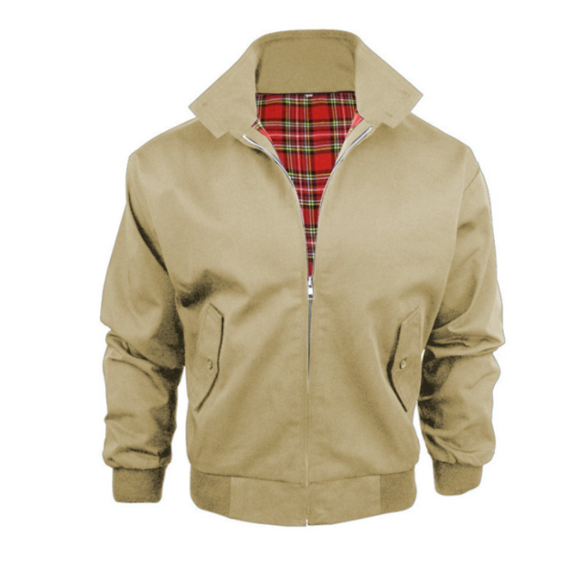 Retro Harrington Bomber Jacket for Men