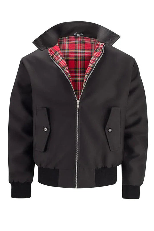 Retro Harrington Bomber Jacket for Men