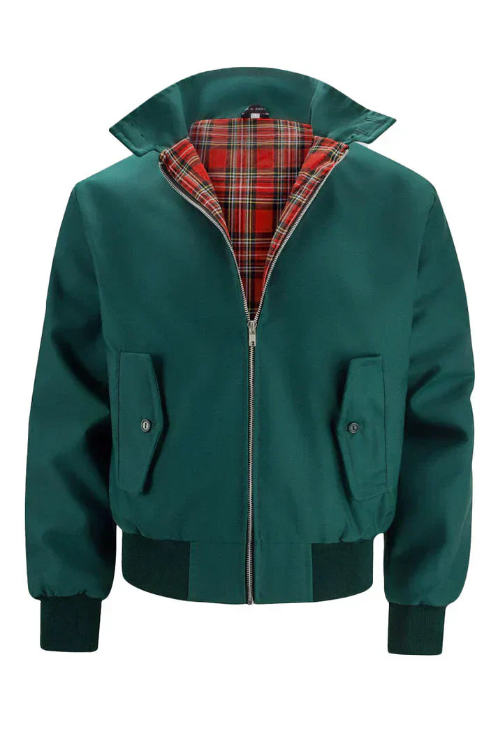 Retro Harrington Bomber Jacket for Men