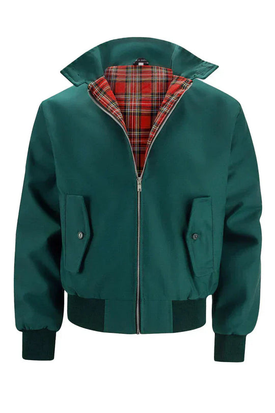 Retro Harrington Bomber Jacket for Men