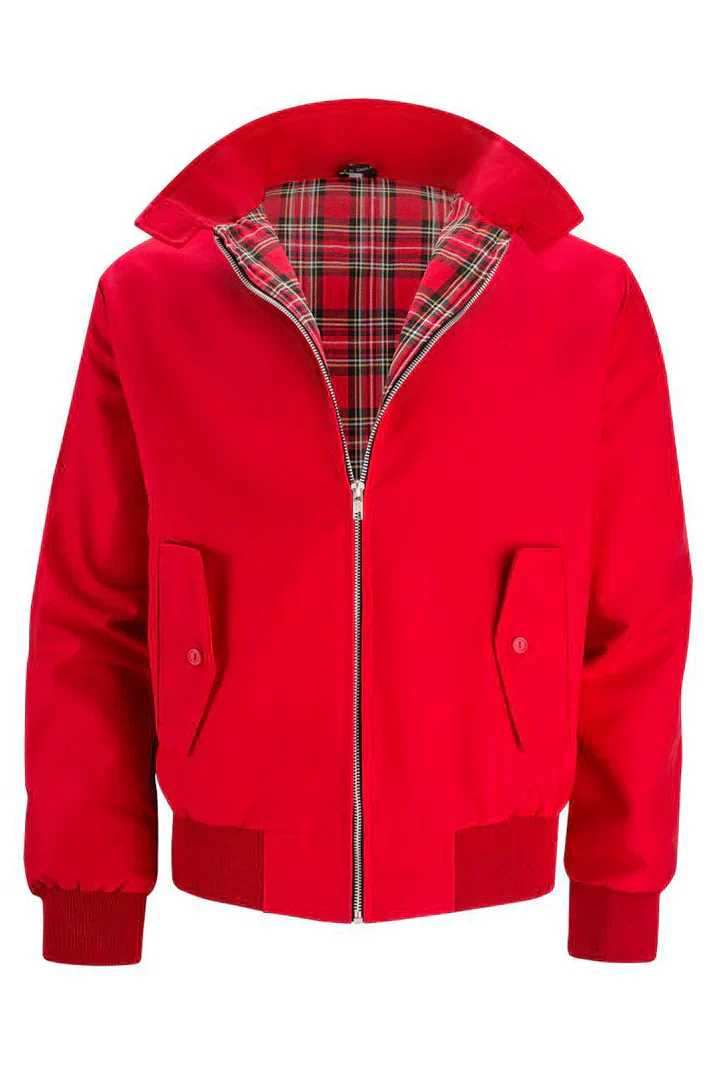 Retro Harrington Bomber Jacket for Men