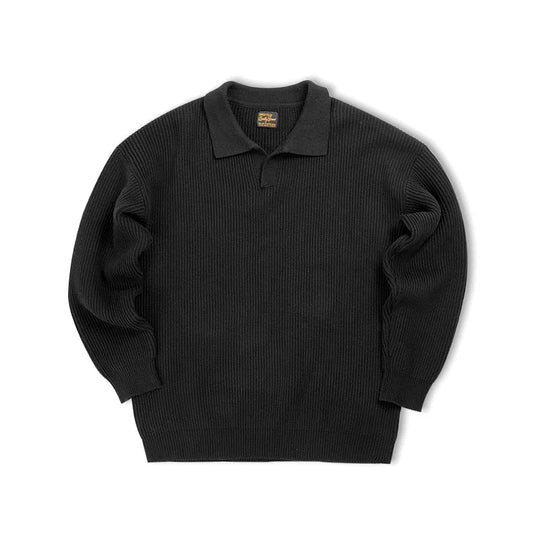 Retro Polo Shirt Cotton Blend for Men