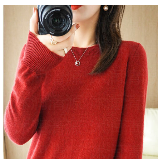 Round Neck Sweater for Women