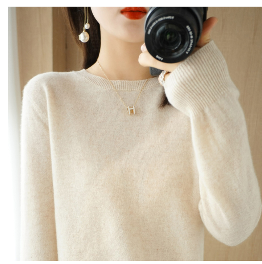 Round Neck Sweater for Women