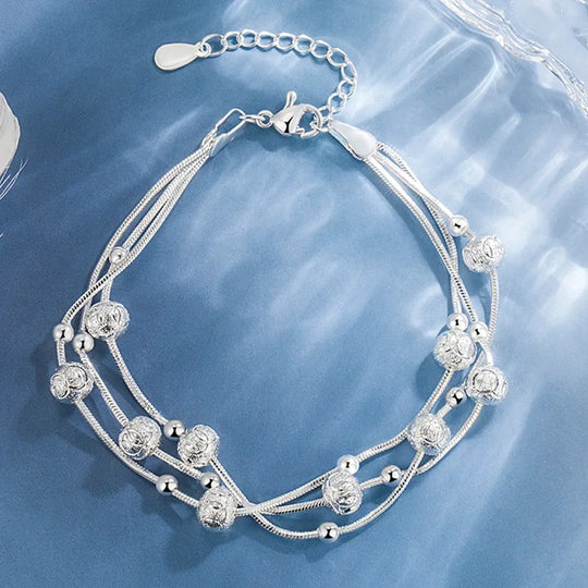 Calista | Bracelet cœur en argent 925