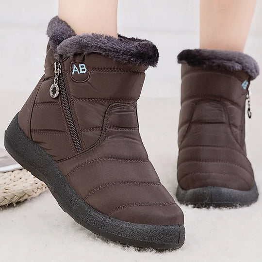 Lilora | Bottes d'hiver Pour Femmes avec Fourrure