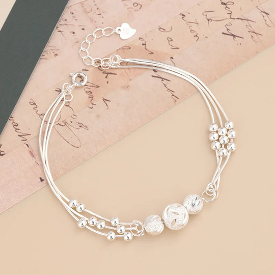 Calista | Bracelet cœur en argent 925