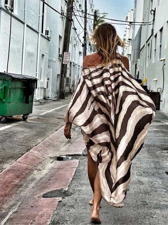 Maricar | Asymmetrische Lange Zomerjurk