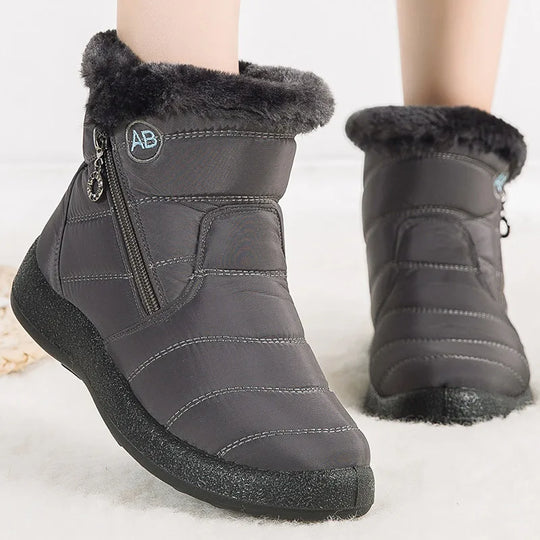 Lilora | Bottes d'hiver Pour Femmes avec Fourrure