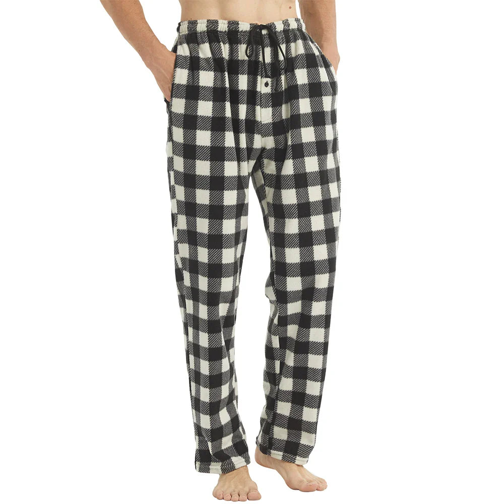 Leandro - Pantalon Pyjama Homme Polaire