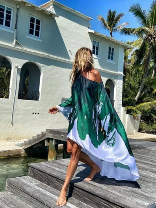 Maricar | Asymmetrische Lange Zomerjurk