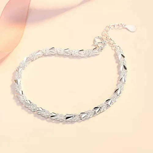 Calista | Bracelet cœur en argent 925