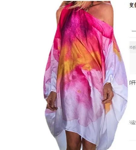 Maricar | Asymmetrische Lange Zomerjurk