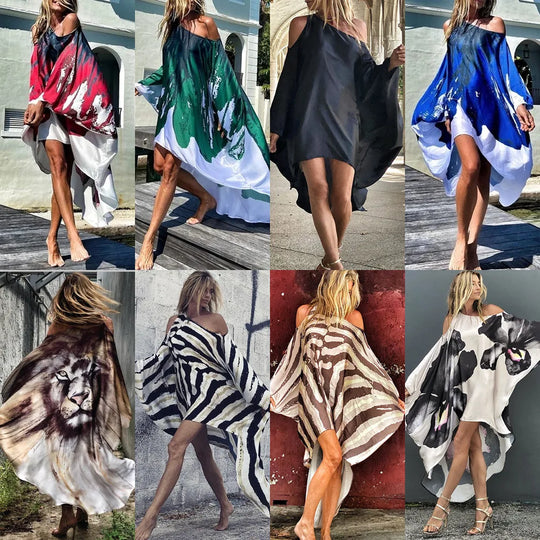 Maricar | Asymmetrische Lange Zomerjurk