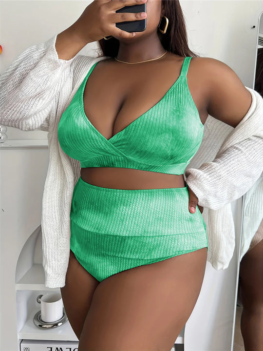 Lewie | Bikini tie-dye grande taille
