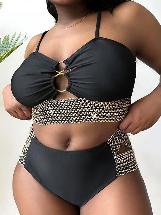Caline | Bikini Patchwork  Rondes