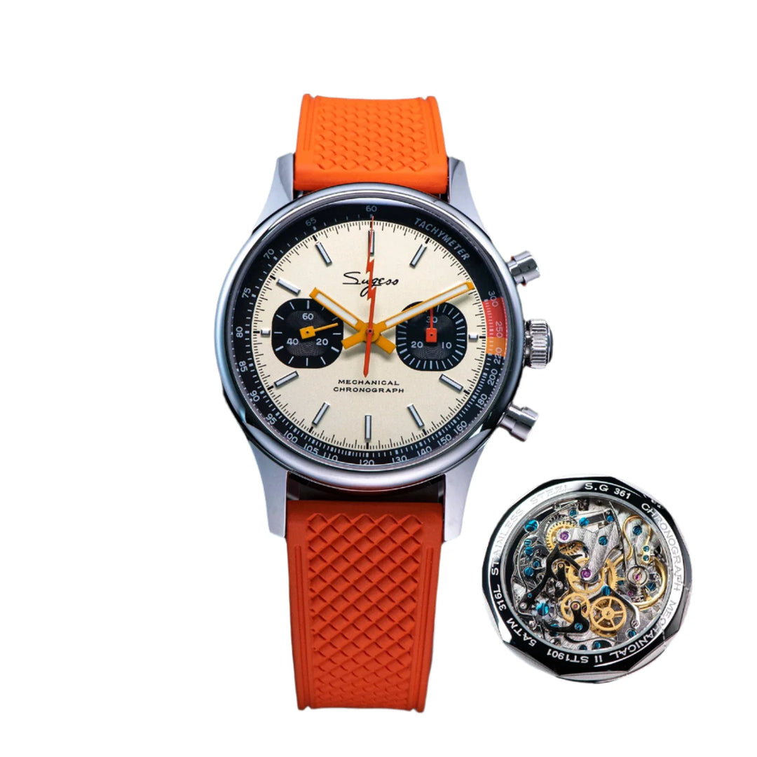 Bert | Chronographe Pilote ST19
