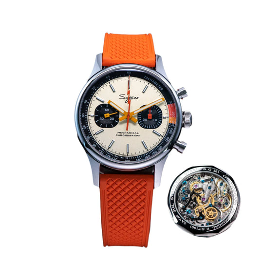 Bert | Chronographe Pilote ST19