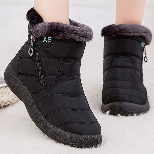 Lilora | Bottes d'hiver Pour Femmes avec Fourrure