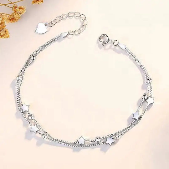 Calista | Bracelet cœur en argent 925