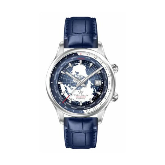Jörg |  Montre automatique homme verre saphir monde