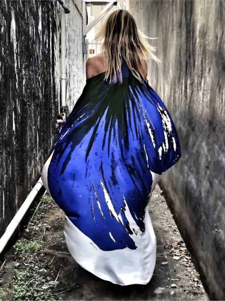 Maricar | Asymmetrische Lange Zomerjurk