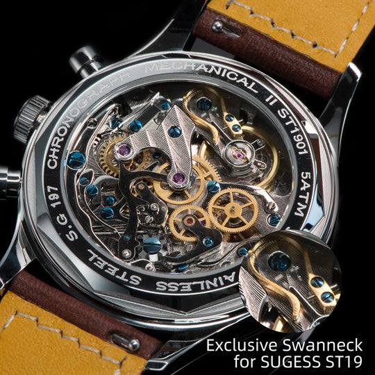 Bert | Chronographe Pilote ST19
