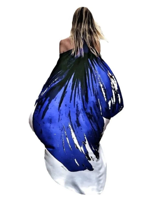 Maricar | Asymmetrische Lange Zomerjurk
