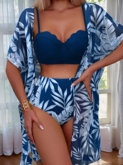 Vionna | Ensemble bikini taille haute sexy