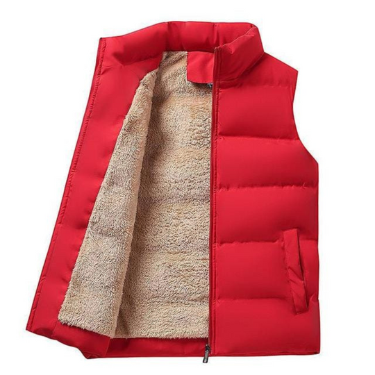 Sleeveless Zipper Vest for Men