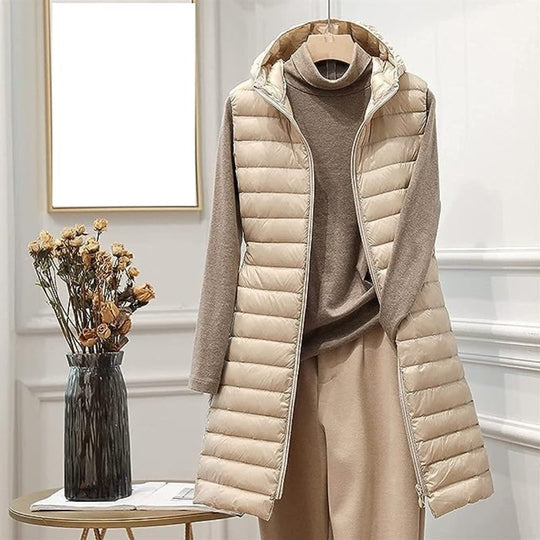 Stylish Sleeveless Puffer Vest for Women