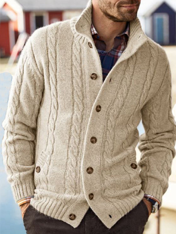 V-Neck Buttoned Cardigan for Women