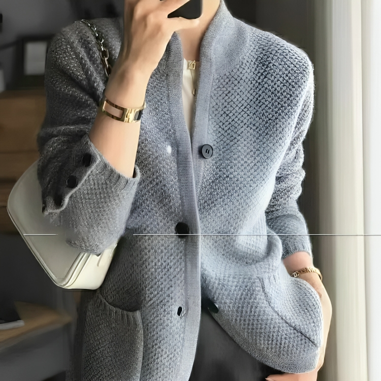 Warm Button Down Long Cardigan for Women