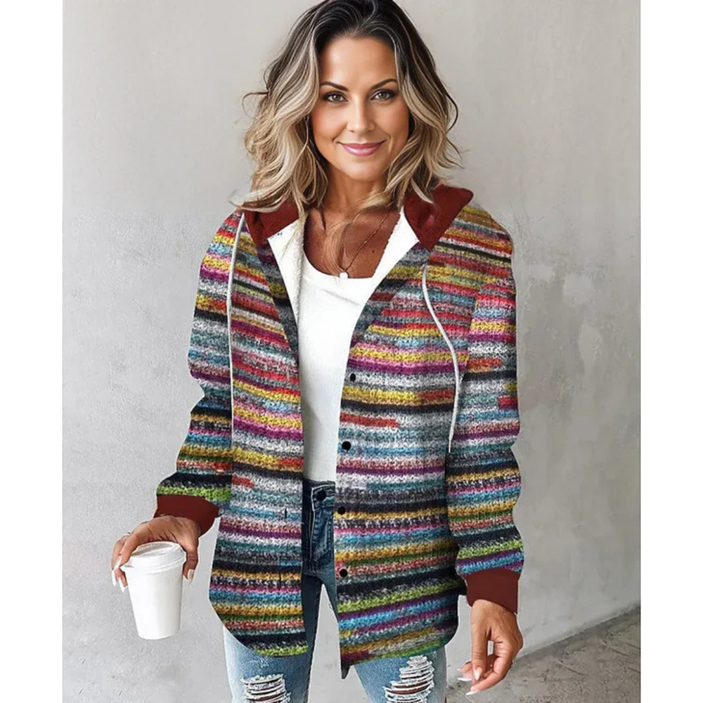 Warm Hooded Cardigan for Women