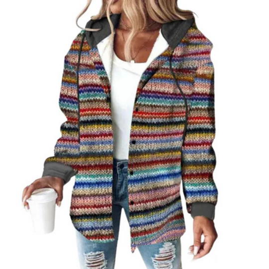 Warm Hooded Cardigan for Women