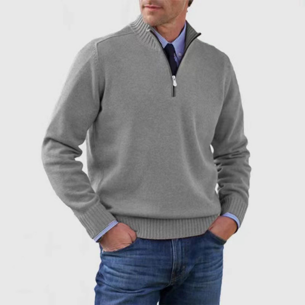 Warm Long Sleeve Sweater for Men