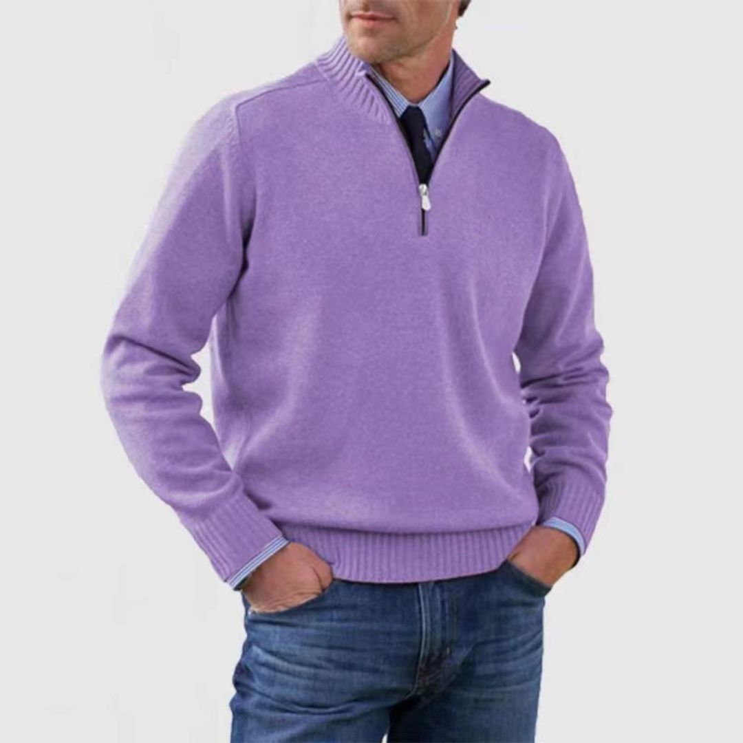 Warm Long Sleeve Sweater for Men
